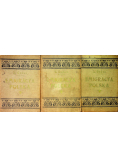 Emigracya Polska Tom I do III ok 1901 r.