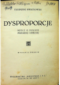 Dysproporcje ok 1932 r