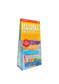 Majorka, Minorka, Ibiza; laminowany map&guide (2w1: przewodnik i mapa)