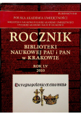 Rocznik biblioteki naukowej PAU i PAN w Krakowie rok LV