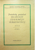 Protokoły posiedzeń Komisji Edukacji Narodowej 1773-1785