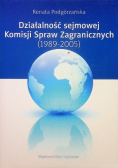Działalność Sejmowej Komisji Spraw Zagr 1989-2005