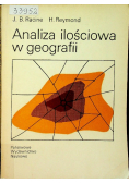 Analiza ilościowa w geografii