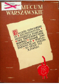 Vademecum warszawskie