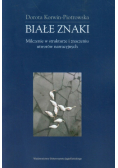 Białe znaki