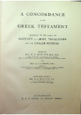 A Concordance to the Greek New Testament