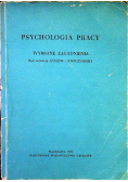 Psychologia pracy