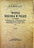 Świętość kościoła w Polsce w okresie rozbiorowym i porozbiorowym  tom 1 / 1930 r.