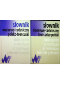 Słownik naukowo - techniczny polsko - francuski francusko - polski Tom 1 i 2