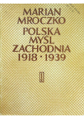 Polska myśl zachodnia 1918 1939