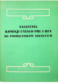 Zalecenia komisji UNESCO PRL i RFN do podręczników szkolnych
