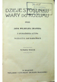 Dzieje stosunku wiary do rozumu 1902 r.