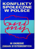 Konflikty społeczne w Polsce