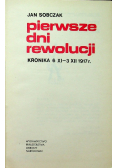 Pierwsze dni rewolucji kronika 6 XI - 3XII 1917 r.