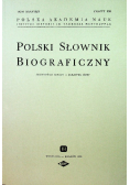 Polski słownik biograficzny Tom XXXVIII/3 Zeszyt 158