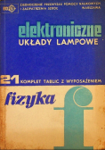 Elektroniczne układy lampowe 54 komplet tablic z wyposażeniem