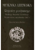 Metryka Litewska Rejestry podymnego Wielkiego Księstwa Litewskiego Województwo mścisławskie 1667 rok