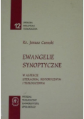 Ewangelie synoptyczne w aspekcie literackim historycznym i teologicznym