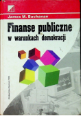Finanse publiczne w warunkach demokracji