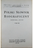 Polski Słownik Biograficzny Tom VIII