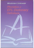 Phonetics od EFL Dictionary Definitions