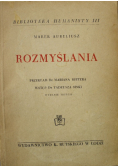 Aureliusz Rozmyślania 1948 r.