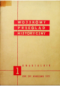 Wojskowy przegląd historyczny numer 1 1971