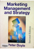 Marketing Management and Strategy