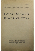 Polski słownik biograficzny tom VIII / 4 zeszyt 39