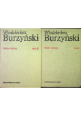 Burzyński Dzieła wybrane Tom I i II