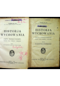 Historja wychowania Tom I i II 1934 r