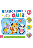 Naklejkowy quiz 2+ Aktywizująca książeczka malucha