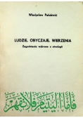 Ludzie obyczaje wierzenia Zagadnienia wybrane z etnologii