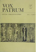 Vox Patrum Antyk chrześcijański 17 1989 r