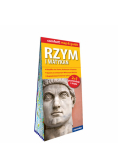 Rzym i Watykan laminowany map&guide 2w1 przewodnik i mapa