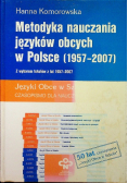 Metodyka nauczania języków obcych w Polsce 1957 - 2007