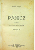 Panicz  Powieść  dwie części w jednym Tomie  1922 r.