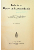 Technische Hydro und Aeromechanik