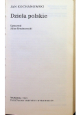 Kochanowski Dzieła polskie