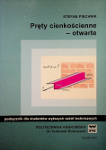 Pręty cienkościenne - otwarte