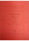 Plvtarchvs Moralia III