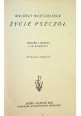 Życie pszczół ok 1923 r.