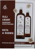 Olej lniany budwigowy nieoczyszczony