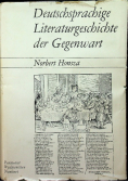 Deutschasprachige Literaturgeschichte der Gegenwart