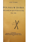 Polska w dobie wielkiej wojny północnej 1704 - 1709 1925 r