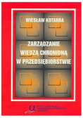 Zarządzanie wiedzą chronioną w przedsiębiorstwie