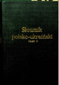 Słownik polsko - ukraiński część II
