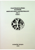 Nadwarciański rocznik historyczno - archiwalny nr 6 tom 1