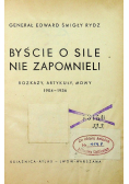 Byście o sile nie zapomnieli 1936 r.