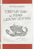 Cztery Pory Roku W Mitach Greków I Rzymian